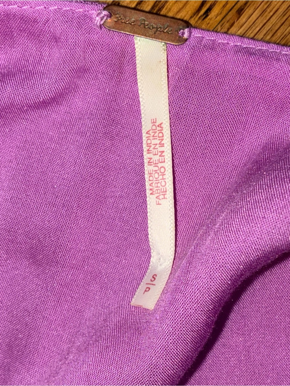Free People Vintage Summer Linen Blend Midi Dress in Orchid - Picture 4 of 5